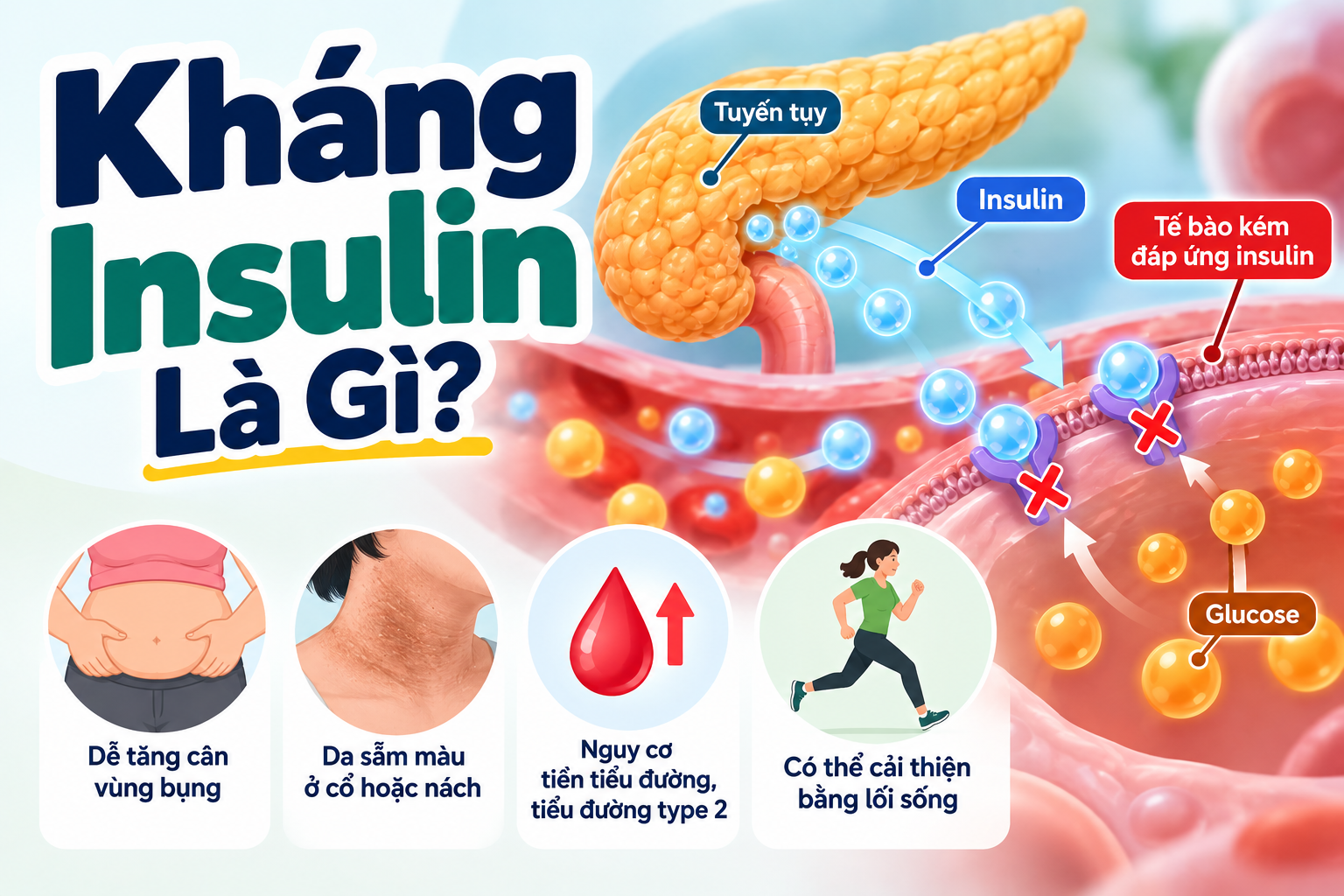 Kháng Insulin Là Gì? Dấu Hiệu Và Những Ai Có Nguy Cơ Cao?